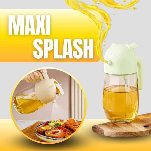 DISPENSADOR DE ACEITE CON DOBLE FUNCIÓN | MAXI SPLASH™