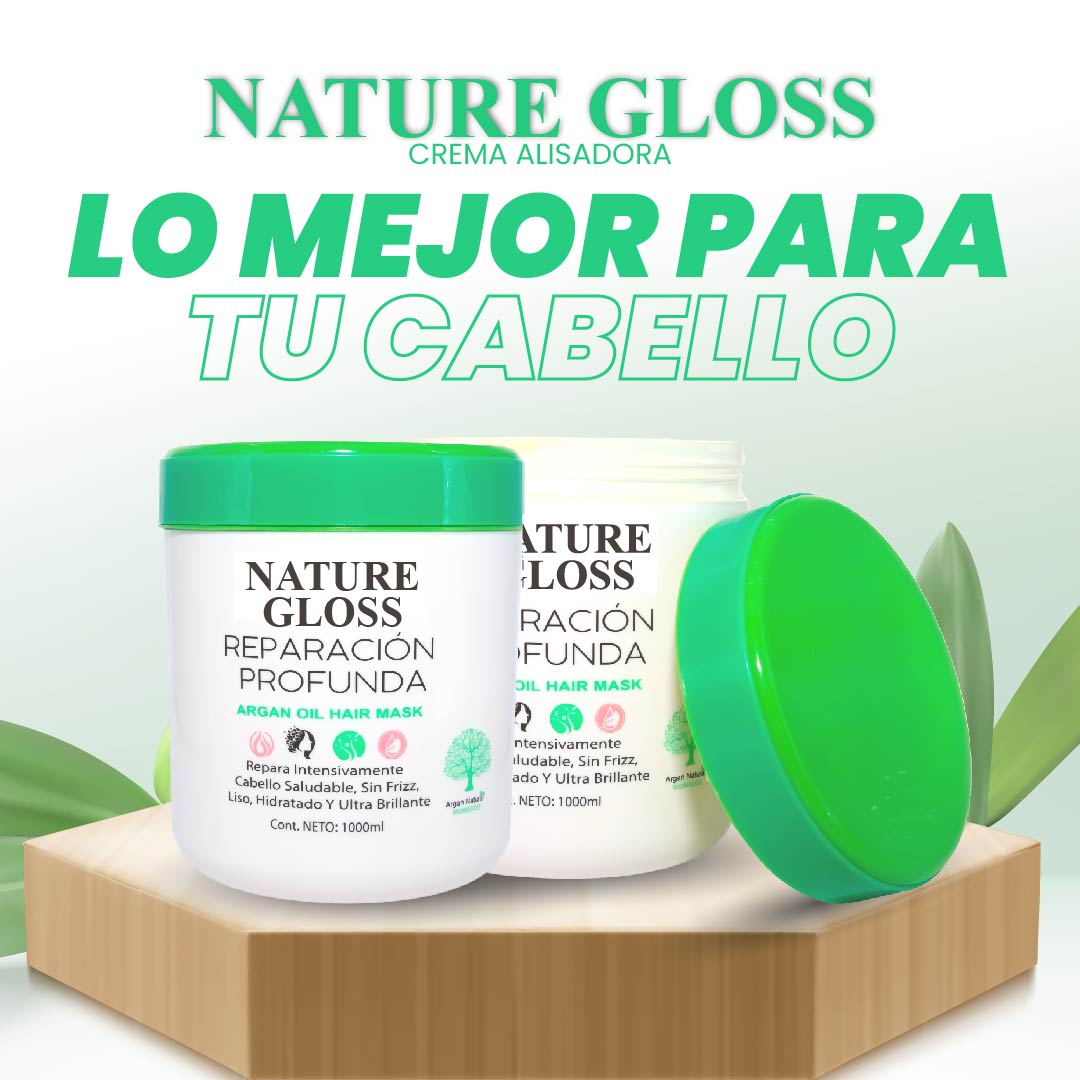 CREMA ALISADORA Y REPARADORA | NATURE GLOSS