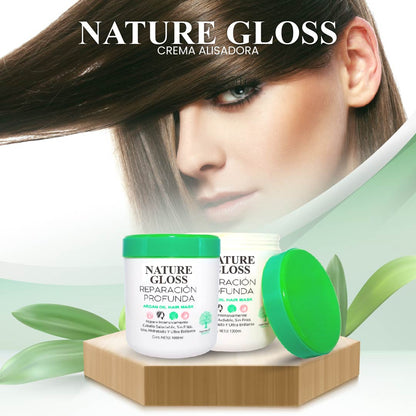 CREMA ALISADORA Y REPARADORA | NATURE GLOSS