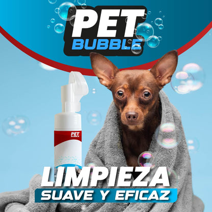 ESPUMA LIMPIADORA PARA MASCOTAS | PETBUBBLE