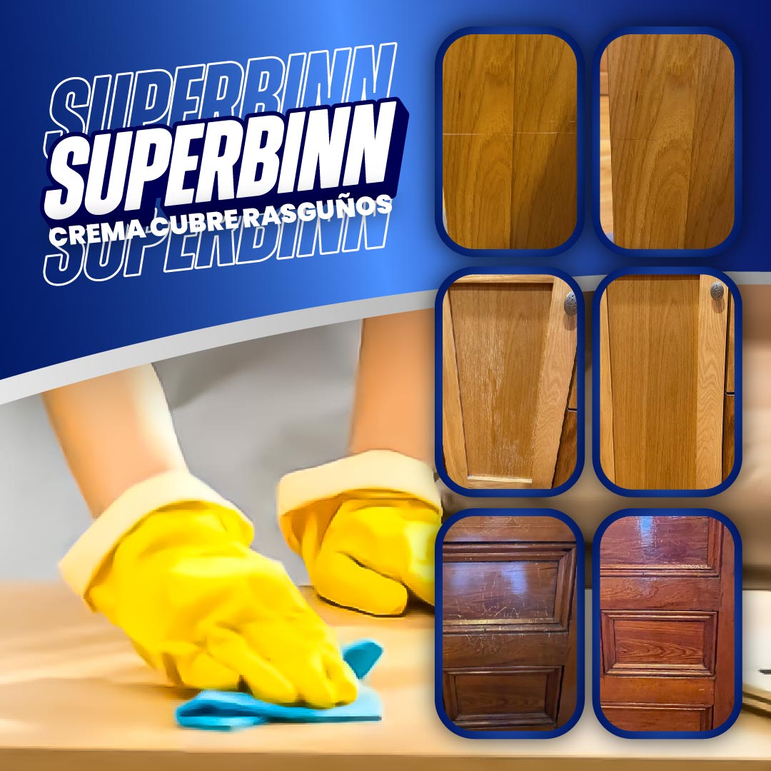 CREMA CUBRE RASGUÑOS PARA MUEBLES | SUPERBINN®