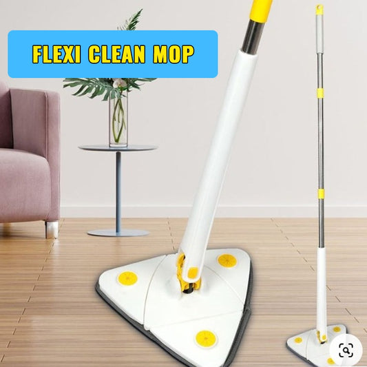 INCREÍBLE TRAPEADOR TELESCÓPICO TRIANGULAR - FLEXI CLEAN MOP