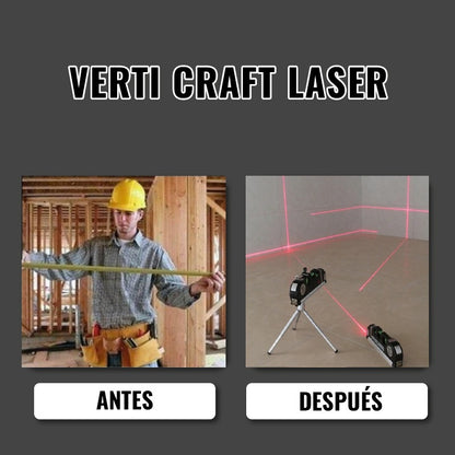 MEDIDOR LÁSER PARA ÁNGULOS PERFECTOS - VERTI CRAFT LASER