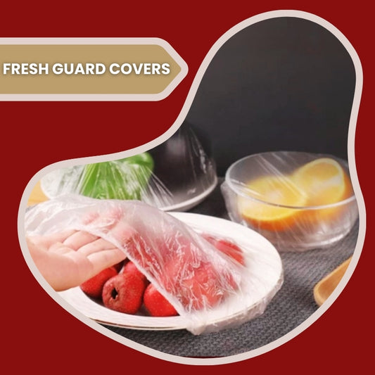 CUBIERTA DESECHABLE PARA ALIMENTOS MÁS FRESCOS - FRESH GUARD COVERS™