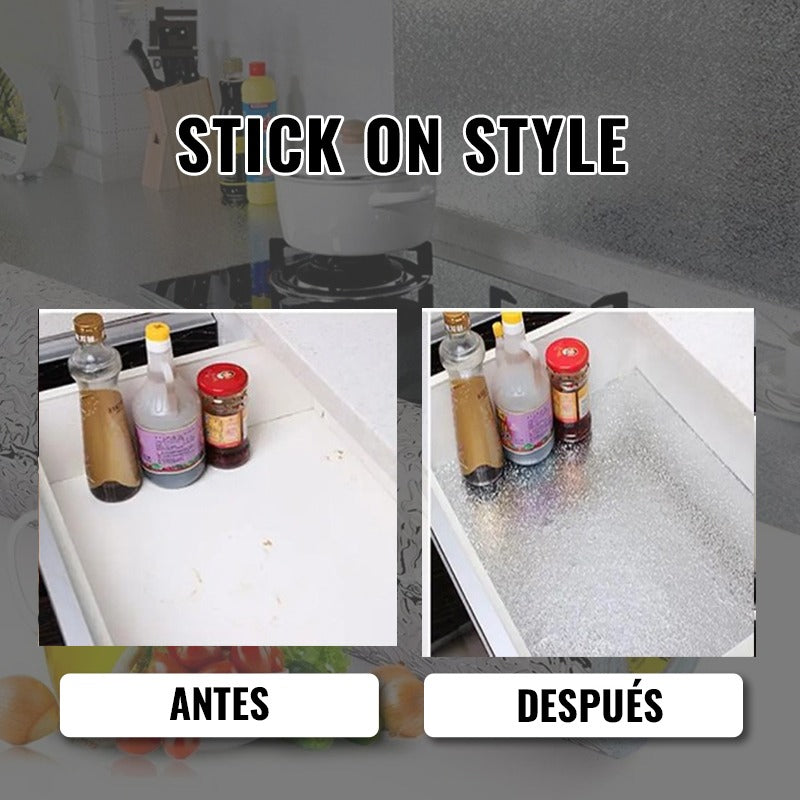 PAPEL ADHESIVO PARA COCINA - STICK ON STYLE