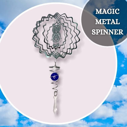 COLGANTES DE VIENTO DECORATIVOS - MAGIC METAL SPINNER