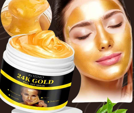 MASCARILLA REJUVENECEDORA ORO 24K Y BABA DE CARACOL | GOLDEN PRO™