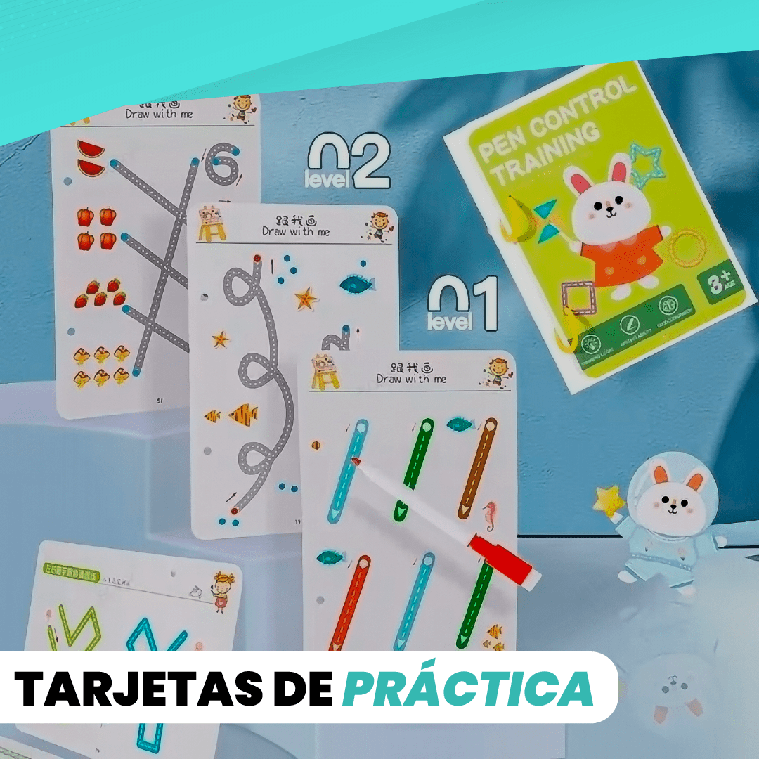 LIBRO TRAZADO MONTESSORI | TRACINGBOOK®